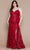 Poly USA W1154 - Glitter Sweetheart Plus Prom Dress Prom Dresses 14W / Wine