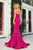 Portia and Scarlett - PS21208 Strapless Velvet Sequin Evening Gown Prom Dresses