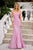 Portia and Scarlett - Ps22036 Sweetheart Corset Sequin Gown Prom Dresses 00 / Pink Multi