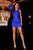 Portia and Scarlett PS22782C - One Long Sleeved Cocktail Dress Cocktail Dresses 0 / Cobalt