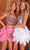 Portia and Scarlett PS23557C - Feather Skirt Homecoming Dress Special Occasion Dress