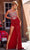Portia and Scarlett PS23688 - Jeweled Bodice Prom Gown Special Occasion Dress 00 / Red