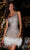 Portia and Scarlett PS23732C - One Shoulder Body-Fitted Dress Special Occasion Dress 00 / Silver Nude