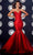 Portia and Scarlett PS23815 - Strapless Satin Evening Gown Special Occasion Dress 0 / Red