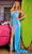 Portia and Scarlett PS23824 - Sequin Mermaid Prom Dress Special Occasion Dress 00 / Periwinkle