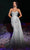 Portia and Scarlett PS23928 - Strapless Sweetheart Glittered Gown Special Occasion Dress 0 / Silver