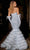 Portia and Scarlett PS24037 - Feathered Trumpet Prom Dress Special Occasion Dress