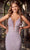 Portia and Scarlett PS24041 - Strap-Ornate Waist Prom Dress Special Occasion Dress 00 / Lilac