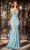Portia and Scarlett PS24041 - Strap-Ornate Waist Prom Dress Special Occasion Dress