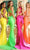 Portia and Scarlett PS24053X - V-Neck Tie Back Prom Dress Prom Dresses 6 / Red