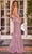 Portia and Scarlett PS24057 - Lace Up Sequin Prom Dress Special Occasion Dress