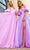 Portia and Scarlett PS24066 - Sweetheart Ballgown with Slit Special Occasion Dress 00 / Lilac