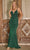 Portia and Scarlett PS24100 - Backless Beaded Prom Dress Special Occasion Dress 00 / Emerald
