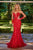 Portia and Scarlett PS24113 - Lace Ornate Sweetheart Prom Dress Prom Dresses 00 / Red