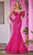 Portia and Scarlett PS24113 - Lace Ornate Sweetheart Prom Dress Special Occasion Dress 00 / Hot-Pink