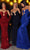 Portia and Scarlett PS24135 - Plunging V-Neck Sequin Prom Gown Special Occasion Dress 00 / Cobalt
