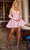 Portia and Scarlett PS24189 - Corset Lace Homecoming Dress Special Occasion Dress 00 / Pink