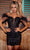Portia and Scarlett PS24200 - Embellished Sheath Homecoming Dress Special Occasion Dress 00 / Black