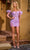 Portia and Scarlett PS24200 - Embellished Sheath Homecoming Dress Special Occasion Dress 00 / Lilac