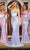 Portia and Scarlett PS24201 - Beaded Appliqued Corset Prom Gown Special Occasion Dress 00 / Blue