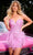 Portia and Scarlett PS24209 - Strapless Embellished Cocktail Dress Special Occasion Dress 00 / Pink