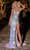 Portia and Scarlett PS24221 - Floral Embroidered Prom Dress Special Occasion Dress