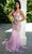 Portia and Scarlett PS24252 - Lace Corset Prom Dress Special Occasion Dress 00 / Lilac