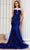 Portia and Scarlett PS24252 - Lace Corset Prom Dress Special Occasion Dress 00 / Navy