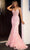 Portia and Scarlett PS24504X - Lace Detailed Prom Dress Special Occasion Dress 00 / Pink