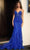 Portia and Scarlett PS24504X - Lace Detailed Prom Dress Special Occasion Dress 00 / Royal-Blue