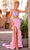 Portia and Scarlett PS24630 - Two-Piece Beaded Gown Pageant Dresses 00 / Pink