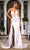 Portia and Scarlett PS24634E - Plunging V-Neck Corset Evening Gown Evening Dresses 00 / White