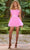 Portia and Scarlett PS24670 - Strapless A-Line Homecoming Dress Special Occasion Dress 00 / Pink