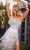 Portia and Scarlett PS24813 - Strapless Beaded Fringes Prom Gown Prom Dresses