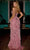 Portia and Scarlett PS24856C - Sleeveless Feathered Prom Dress Special Occasion Dress