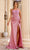 Portia and Scarlett PS24943 - Draped Skirt Prom Dress Special Occasion Dress 00 / Pink