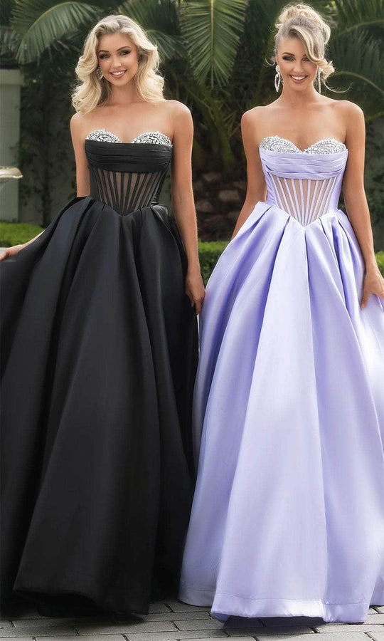 Portia and Scarlett PS25306 - Jeweled Corset Ballgown
