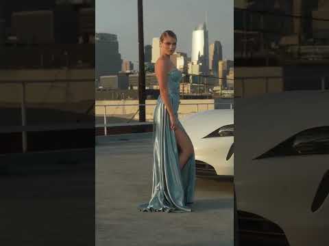 Ladivine J884 - Corset Sheath Evening Dress