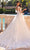 Primavera Bridal 11134 - Plunging Neck Flutter Sleeve Bridal Dress Bridal Dresses
