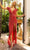 Primavera Couture 12059 - Cap Sleeve Ruffle Prom Dress Evening Dresses 6 / Red