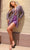 Primavera Couture 12076 - Beaded Long Sleeve Ensemble Cocktail Dresses 00 / Lilac