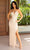 Primavera Couture 12113 - Beaded One Shoulder Prom Gown Prom Dresses 000 / Nude Silver