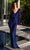 Primavera Couture 12157 - Deep V-Neck Jeweled Prom Dress Prom Dresses 4 / Midnight