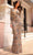 Primavera Couture 12162 - Illusion Jewel Beaded Prom Dress Prom Dresses 4 / Nude Multi