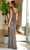 Primavera Couture 12163 - Sparkle Cap Sleeve Prom Dress Prom Dresses 8 / Charcoal