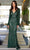 Primavera Couture 12164 - Bell Sleeve V-Neck Prom Gown Prom Dresses 4 / Forest Green
