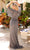 Primavera Couture 13111 - Leaf Motif Mother Of the Bride Dress Mother of the Bride Dresses