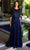 Primavera Couture 13115 - Scoop Jeweled A-Line Prom Gown Prom Dresses 4 / Midnight