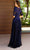 Primavera Couture 13120 - Quarter Sleeve Embellished Prom Gown Prom Dresses