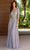 Primavera Couture 13120 - Quarter Sleeve Embellished Prom Gown Prom Dresses